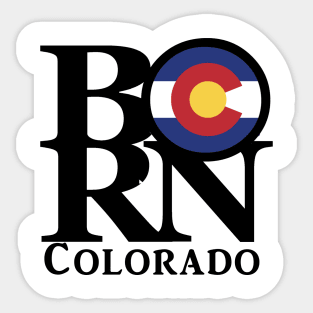 Colorado BORN Sticker